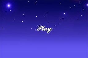 蓝色星空片头flash动画